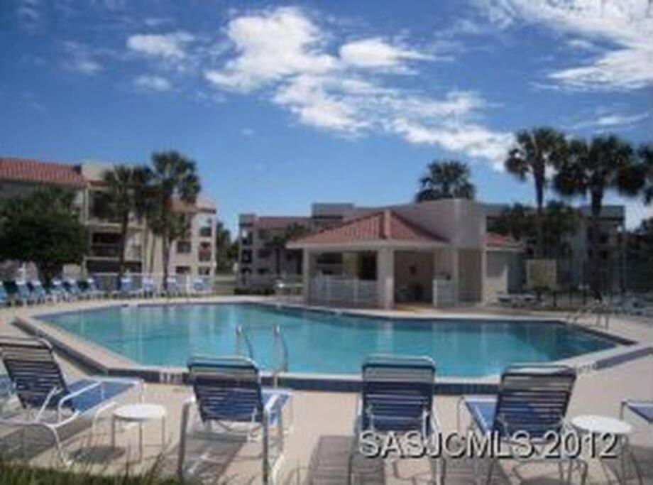 Beach Side Complex B23 1 Bed 1 Bath W/Heated Pool St. Augustine Luaran gambar